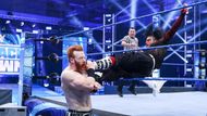 The Charismatic Enigma is back on the Blue brand